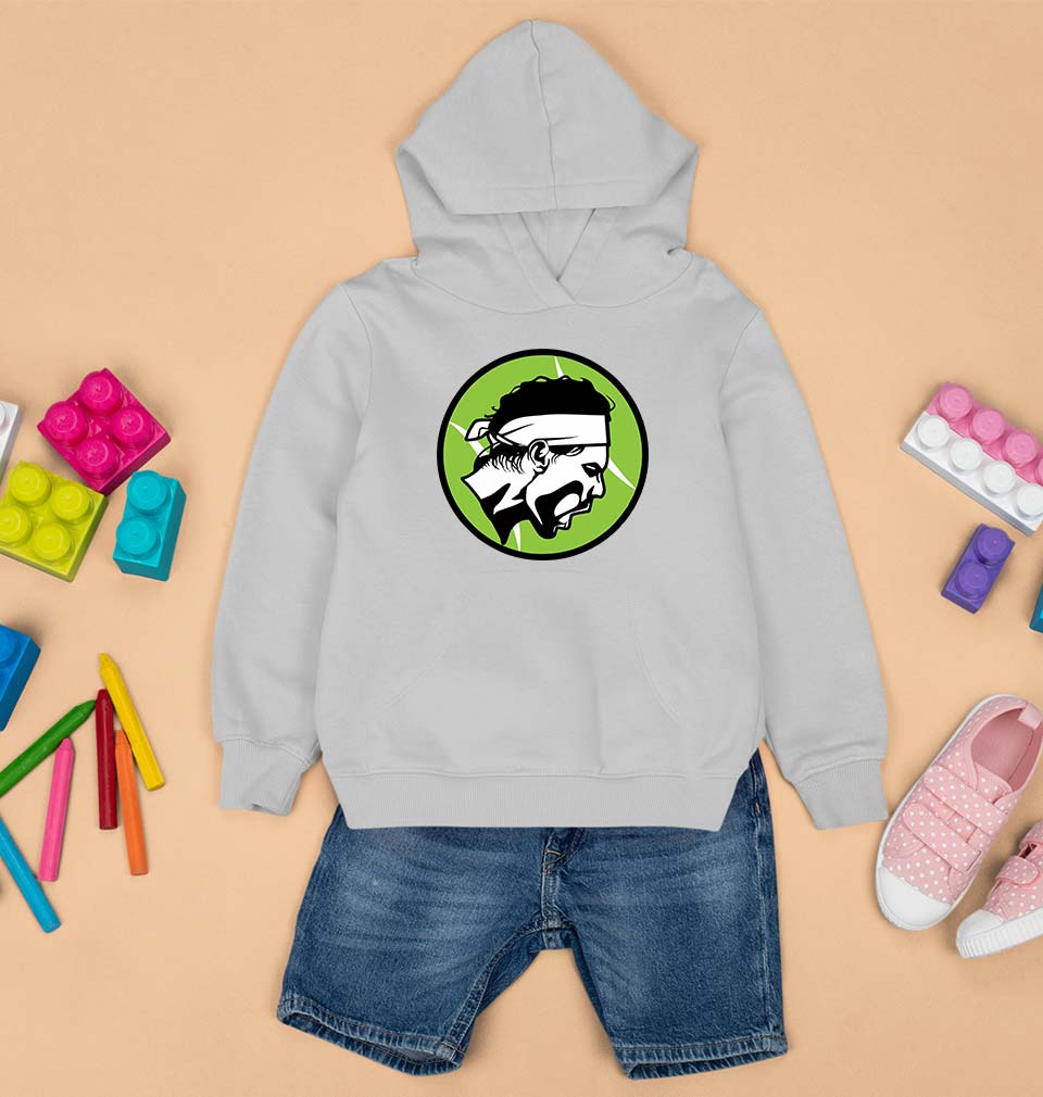 Rafael Nadal (RAFA) Kids Hoodie for Boy/Girl-Grey-Ektarfa.online