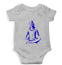 Load image into Gallery viewer, Mahakal Mahadev Bholenath Shiva Shivji Kids Romper For Baby Boy/Girl-0-5 Months(18 Inches)-Grey-Ektarfa.online
