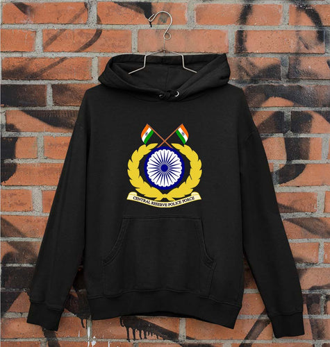 CRPF Unisex Hoodie for Men/Women-Black-Ektarfa.online