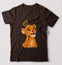 Load image into Gallery viewer, Lion King Simba T-Shirt for Men-Coffee Brown-Ektarfa.online
