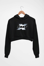 Load image into Gallery viewer, Fast X Crop HOODIE FOR WOMEN-Black-Ektarfa.online

