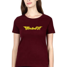 Load image into Gallery viewer, Barman Dark Kinght T-Shirt for Women-Maroon-Ektarfa.online
