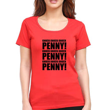 Load image into Gallery viewer, the big bang theory Penny T-Shirt for Women-Red-Ektarfa.online
