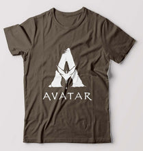 Load image into Gallery viewer, Avatar T-Shirt for Men-Olive Green-Ektarfa.online
