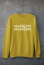 Load image into Gallery viewer, Marilyn Manson Unisex Sweatshirt for Men/Women-Mustard Yellow-Ektarfa.online
