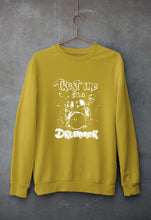Load image into Gallery viewer, Drummer Unisex Sweatshirt for Men/Women-Mustard Yellow-Ektarfa.online
