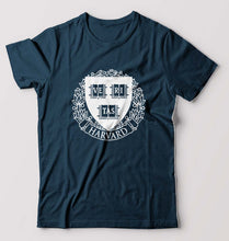 Load image into Gallery viewer, Harvard T-Shirt for Men-Petrol Blue-Ektarfa.online
