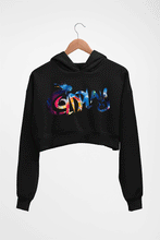 Load image into Gallery viewer, Coldplay Crop HOODIE FOR WOMEN-Black-Ektarfa.online
