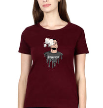 Load image into Gallery viewer, Nate Diaz UFC T-Shirt for Women-Maroon-Ektarfa.online

