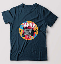 Load image into Gallery viewer, Hip Hop T-Shirt for Men-Petrol Blue-Ektarfa.online
