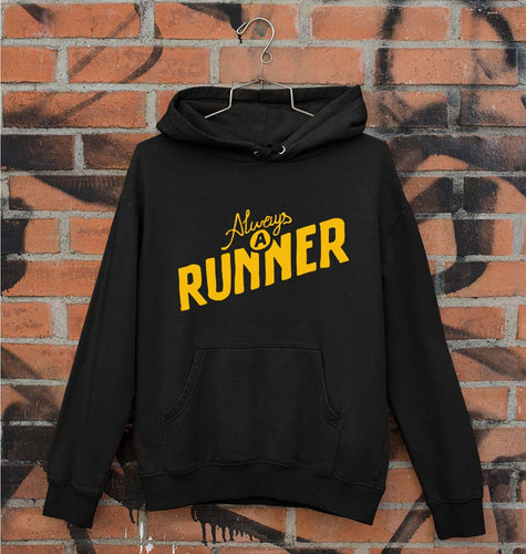 Runner Running Unisex Hoodie for Men/Women-Black-Ektarfa.online