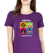 Load image into Gallery viewer, Black Eyed Peas T-Shirt for Women-Purple-Ektarfa.online

