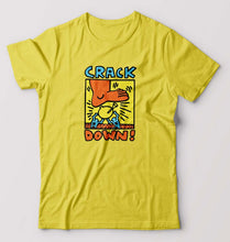 Load image into Gallery viewer, Keith Haring T-Shirt for Men-Yellow-Ektarfa.online
