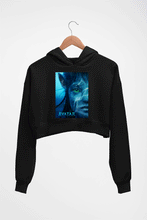 Load image into Gallery viewer, Avatar Crop HOODIE FOR WOMEN-Black-Ektarfa.online
