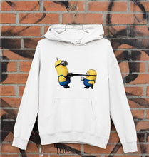 Load image into Gallery viewer, Minion Fight Unisex Hoodie for Men/Women-White-Ektarfa.online

