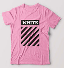 Load image into Gallery viewer, off white T-Shirt for Men-Light Baby Pink-Ektarfa.online

