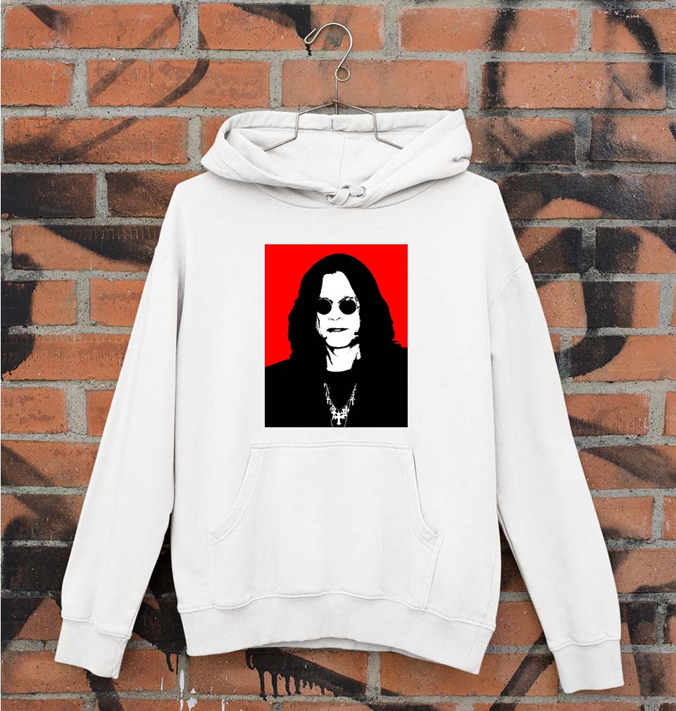 Ozzy Osbourne Unisex Hoodie for Men/Women-White-Ektarfa.online