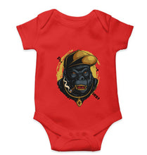 Load image into Gallery viewer, Hip Hop Gorilla Kids Romper For Baby Boy/Girl-0-5 Months(18 Inches)-Red-Ektarfa.online
