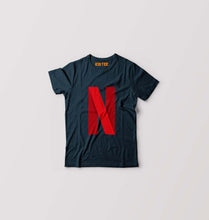 Load image into Gallery viewer, Netflix Kids T-Shirt for Boy/Girl-Petrol Blue-Ektarfa.online
