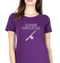 Load image into Gallery viewer, Ronnie O&#39;Sullivan Snooker T-Shirt for Women-Purple-Ektarfa.online
