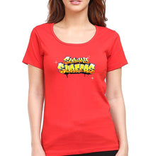 Load image into Gallery viewer, Subway Surfers T-Shirt for Women-Red-Ektarfa.online
