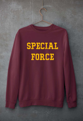 Special Force Unisex Sweatshirt for Men/Women-Maroon-Ektarfa.online