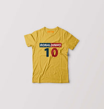 Load image into Gallery viewer, Ronaldinho Kids T-Shirt for Boy/Girl-Golden Yellow-Ektarfa.online
