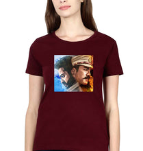 Load image into Gallery viewer, RRR T-Shirt for Women-Maroon-Ektarfa.online
