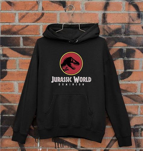 Jurassic World Unisex Hoodie for Men/Women-Black-Ektarfa.online