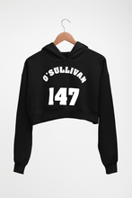 Load image into Gallery viewer, Ronnie O&#39;Sullivan Snooker Crop HOODIE FOR WOMEN-Black-Ektarfa.online
