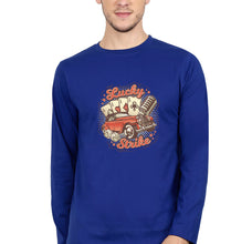 Load image into Gallery viewer, Poker Full Sleeves T-Shirt for Men-Royal Blue-Ektarfa.online
