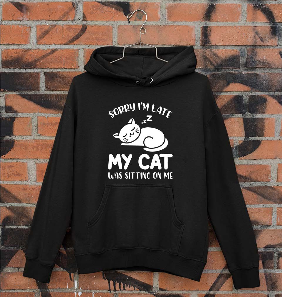 Cat Unisex Hoodie for Men/Women-Black-Ektarfa.online