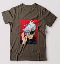 Load image into Gallery viewer, Sukuna Anime T-Shirt for Men-Olive Green-Ektarfa.online

