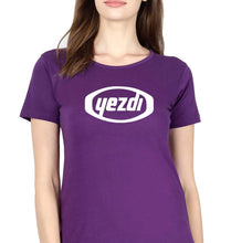 Load image into Gallery viewer, Yezdi T-Shirt for Women-Purple-Ektarfa.online
