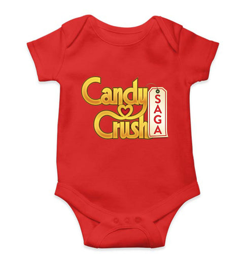 Candy Crush Kids Romper For Baby Boy/Girl-Red-Ektarfa.online