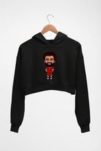 Load image into Gallery viewer, Mohamed Salah HOODIE FOR WOMEN-Black-Ektarfa.online
