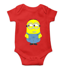 Load image into Gallery viewer, Minion Kids Romper For Baby Boy/Girl-0-5 Months(18 Inches)-Red-Ektarfa.online
