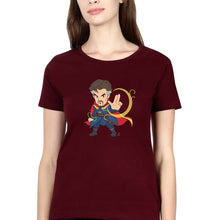 Load image into Gallery viewer, Doctor Strange Superhero T-Shirt for Women-Maroon-Ektarfa.online
