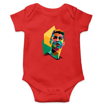 Load image into Gallery viewer, Cristiano Ronaldo CR7 Kids Romper For Baby Boy/Girl-0-5 Months(18 Inches)-RED-Ektarfa.online
