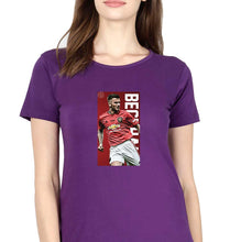 Load image into Gallery viewer, David Beckham T-Shirt for Women-Purple-Ektarfa.online
