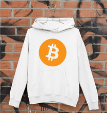 Load image into Gallery viewer, Cryptocurrency Bitcoin Unisex Hoodie for Men/Women-White-Ektarfa.online
