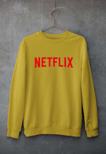 Load image into Gallery viewer, Netflix Unisex Sweatshirt for Men/Women-Mustard Yellow-Ektarfa.online
