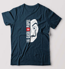 Load image into Gallery viewer, Money Heist T-Shirt for Men-Petrol Blue-Ektarfa.online
