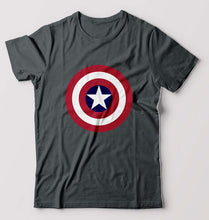 Load image into Gallery viewer, Captain America T-Shirt for Men-Steel grey-Ektarfa.online
