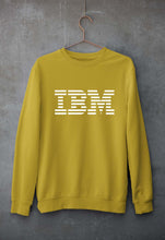 Load image into Gallery viewer, IBM Unisex Sweatshirt for Men/Women-Mustard Yellow-Ektarfa.online
