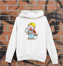Load image into Gallery viewer, Bob the Builder Unisex Hoodie for Men/Women-White-Ektarfa.online

