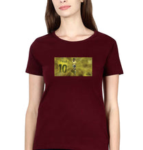 Load image into Gallery viewer, Pele T-Shirt for Women-Maroon-Ektarfa.online

