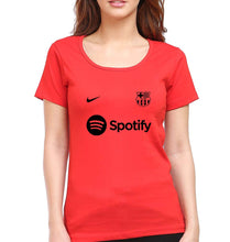 Load image into Gallery viewer, Barcelona 2022-23 T-Shirt for Women-Red-Ektarfa.online
