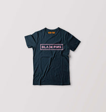 Load image into Gallery viewer, BlackPink Kpop Kids T-Shirt for Boy/Girl-Petrol blue-Ektarfa.online
