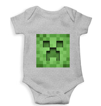 Load image into Gallery viewer, Minecraft Kids Romper For Baby Boy/Girl-0-5 Months(18 Inches)-Grey-Ektarfa.online
